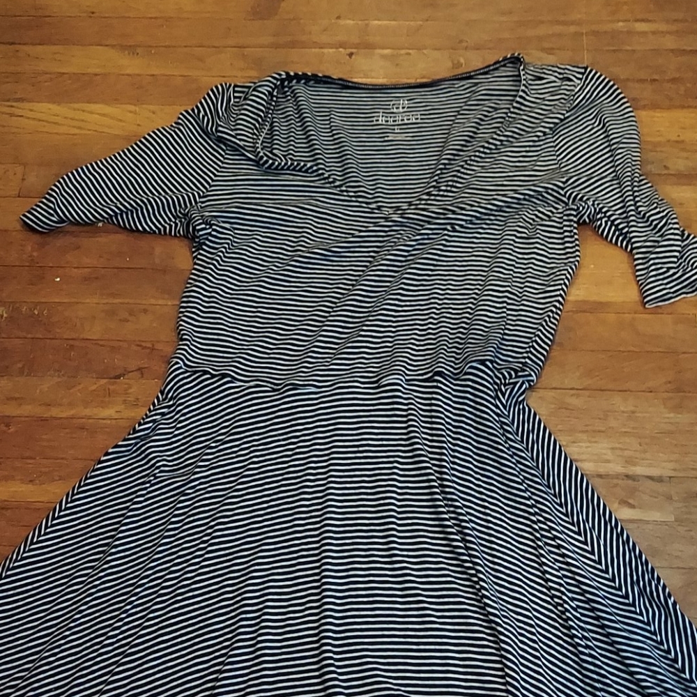 Decree fit and flare dress